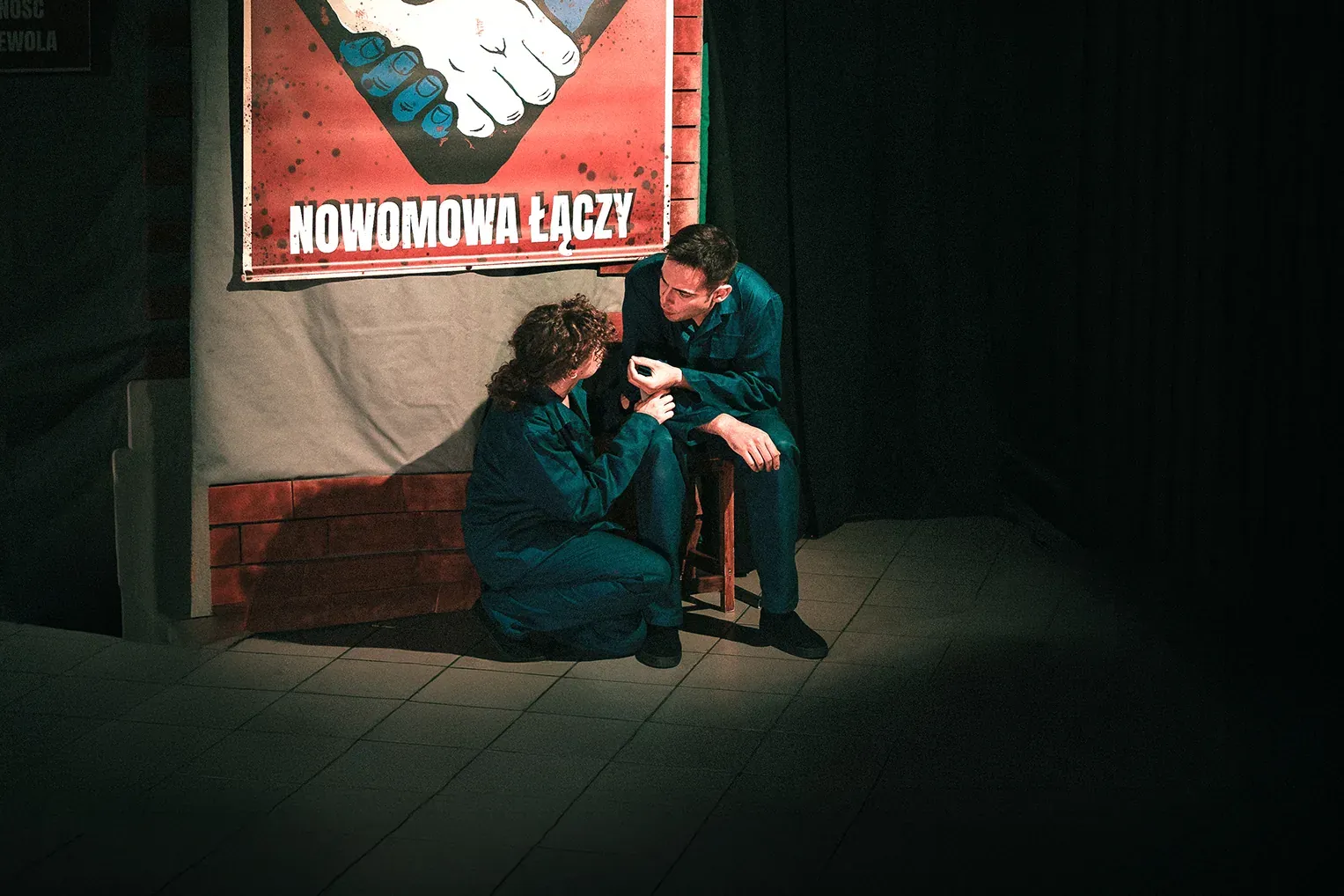 Scena ze spektaklu „Rok 1984”