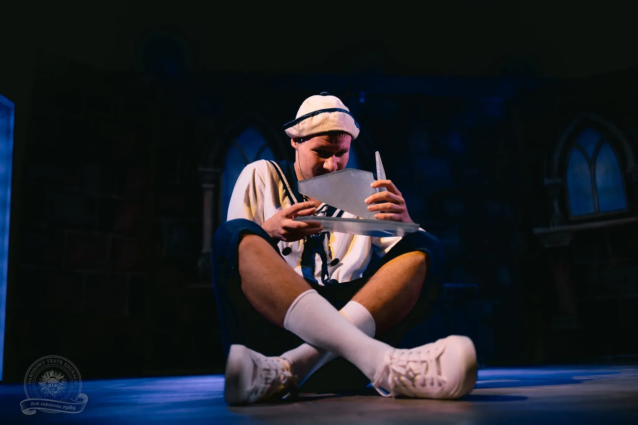 Scena ze spektaklu „Teatralne ABC”